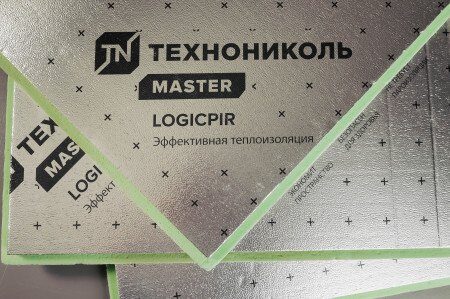 PIR плиты LOGICPIR Баня L-1190х590х30 мм 8 плит